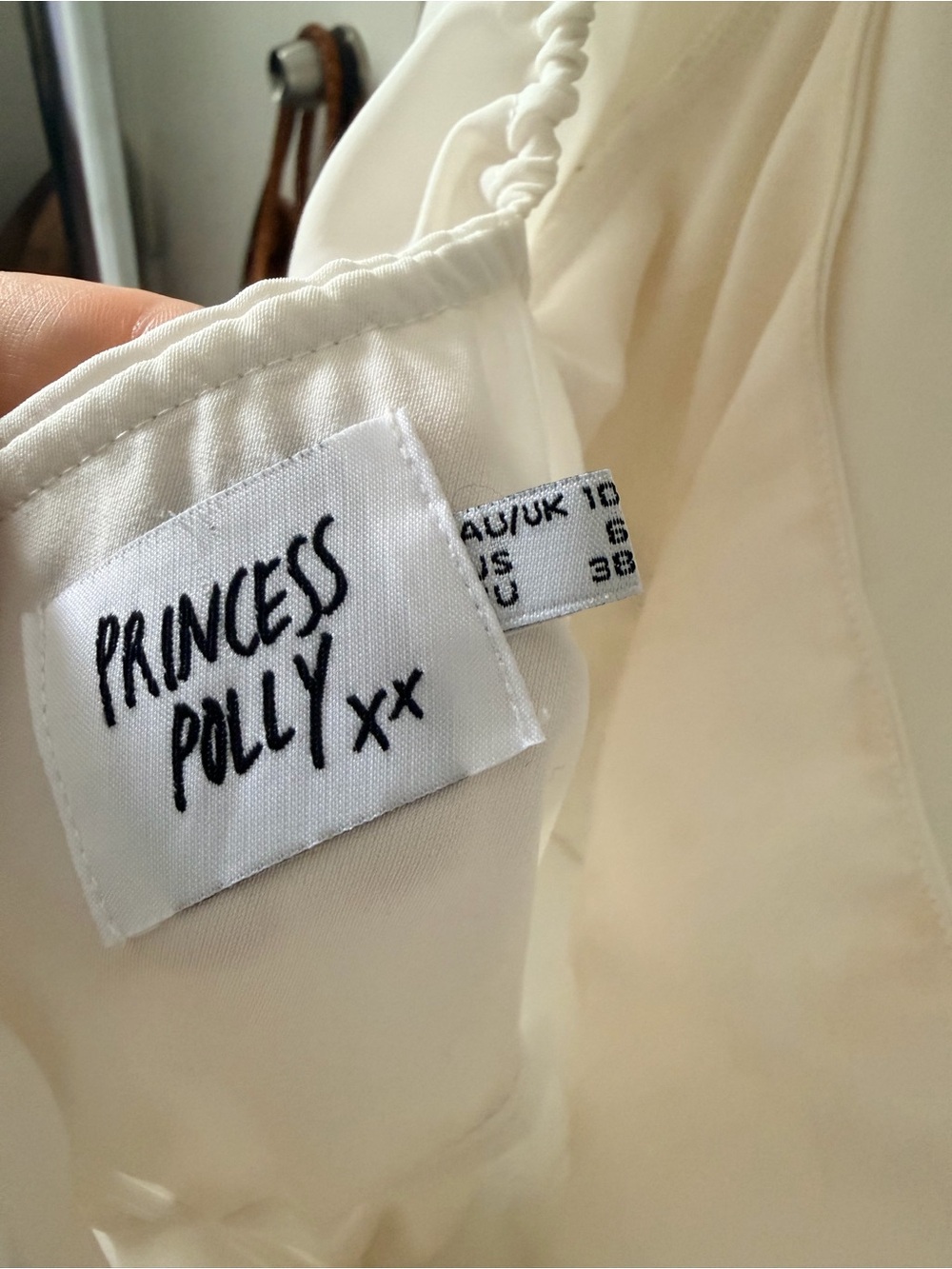 Princess Polly Corset Ivory Mini Dress Size 6 - Picture 4 of 4